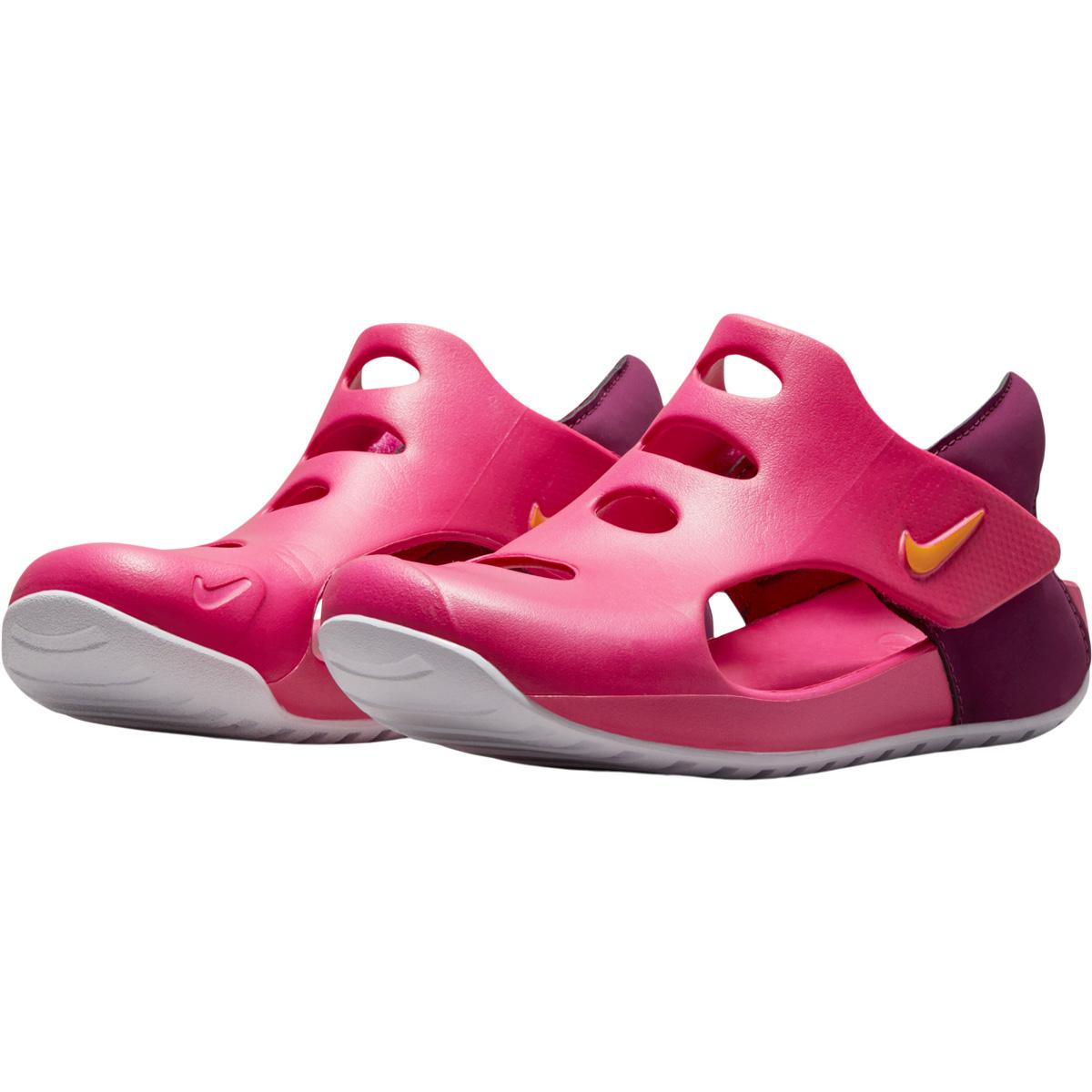 Nike Sunray Protect 3 Velcro Sandaler Børn PINK PRIME/KUMQUAT-SANGRIA-WHI