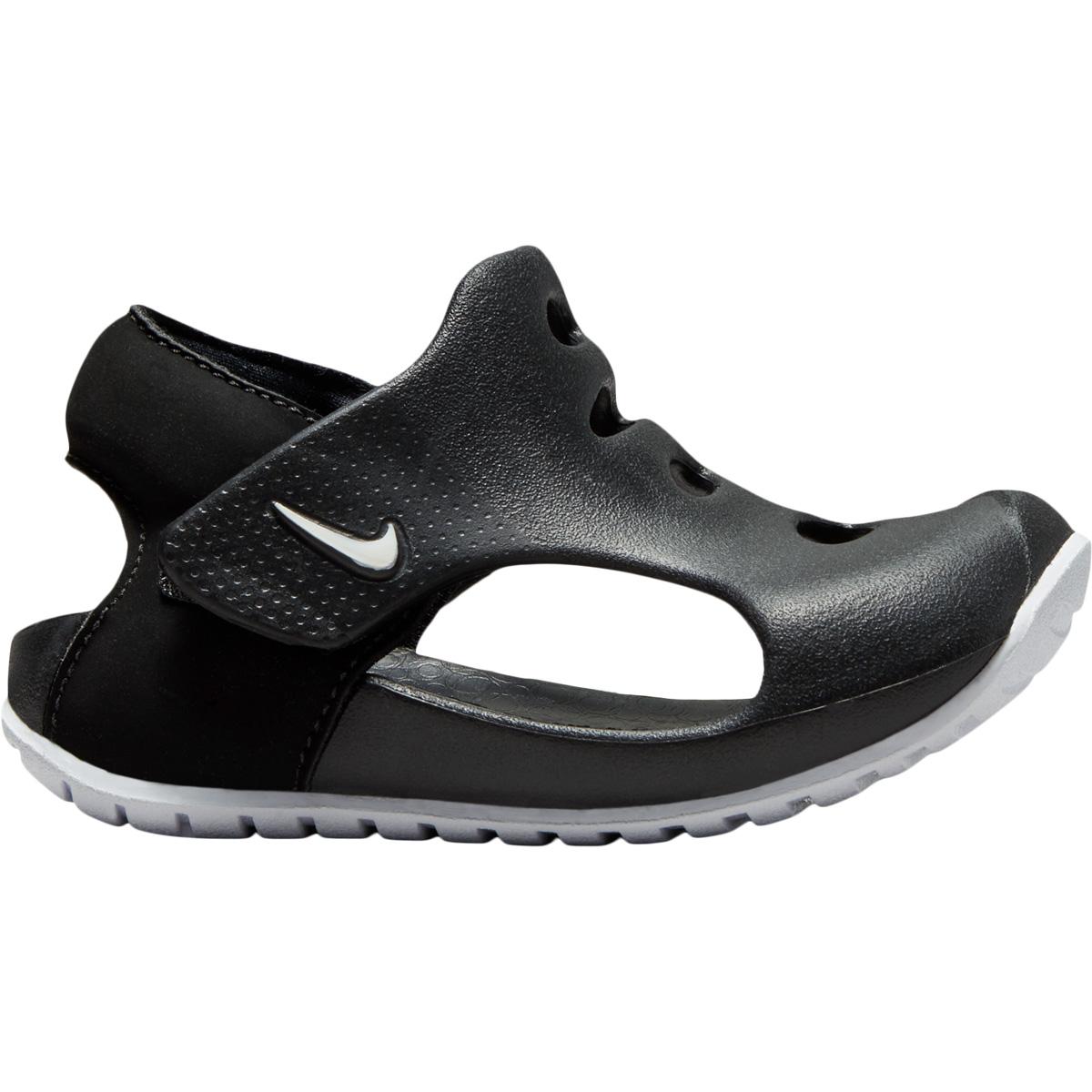 Nike Sunray Protect 3 Velcro Sandaler Børn BLACK/WHITE