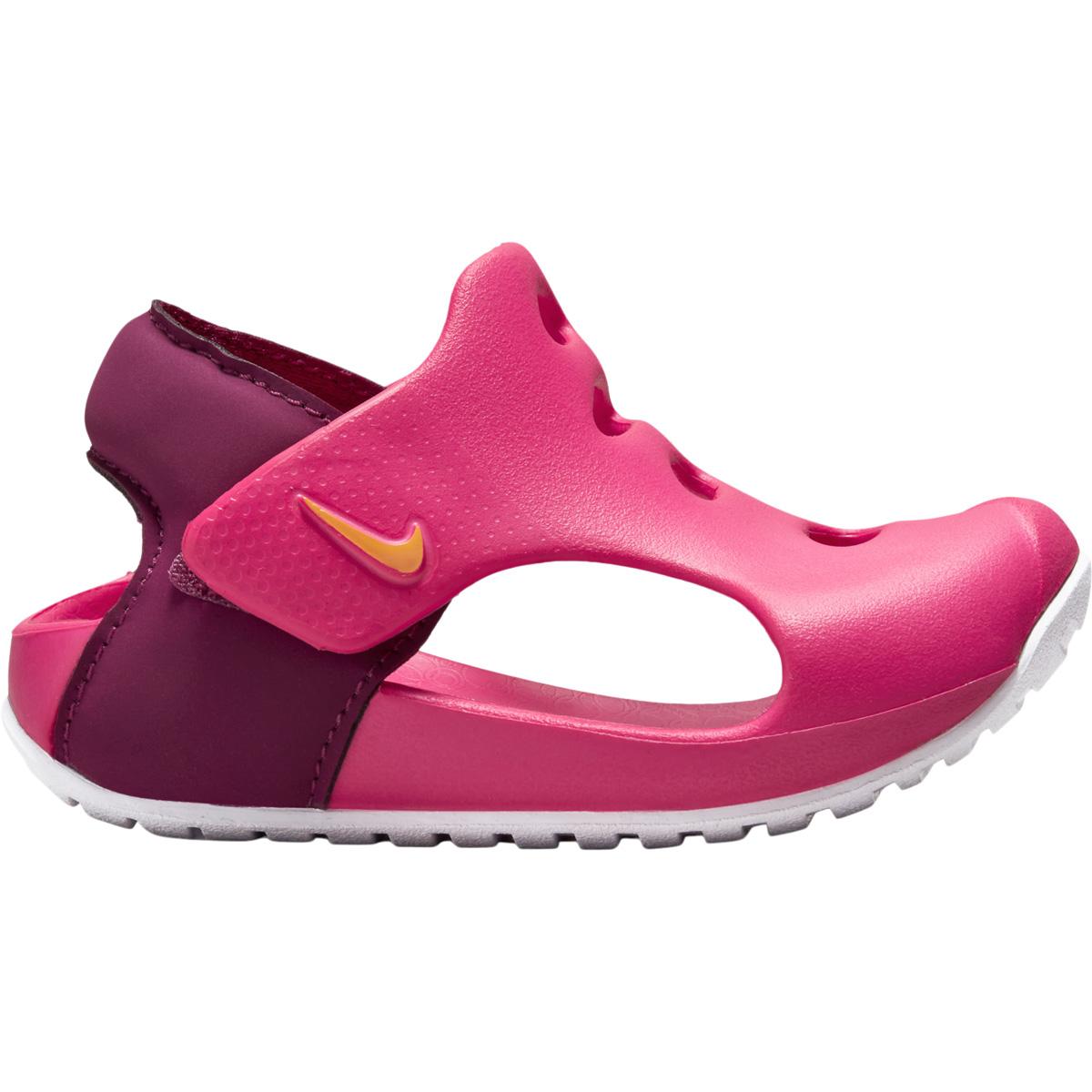 Nike Sunray Protect 3 Velcro Sandaler Børn PINK PRIME/KUMQUAT-SANGRIA-WHI