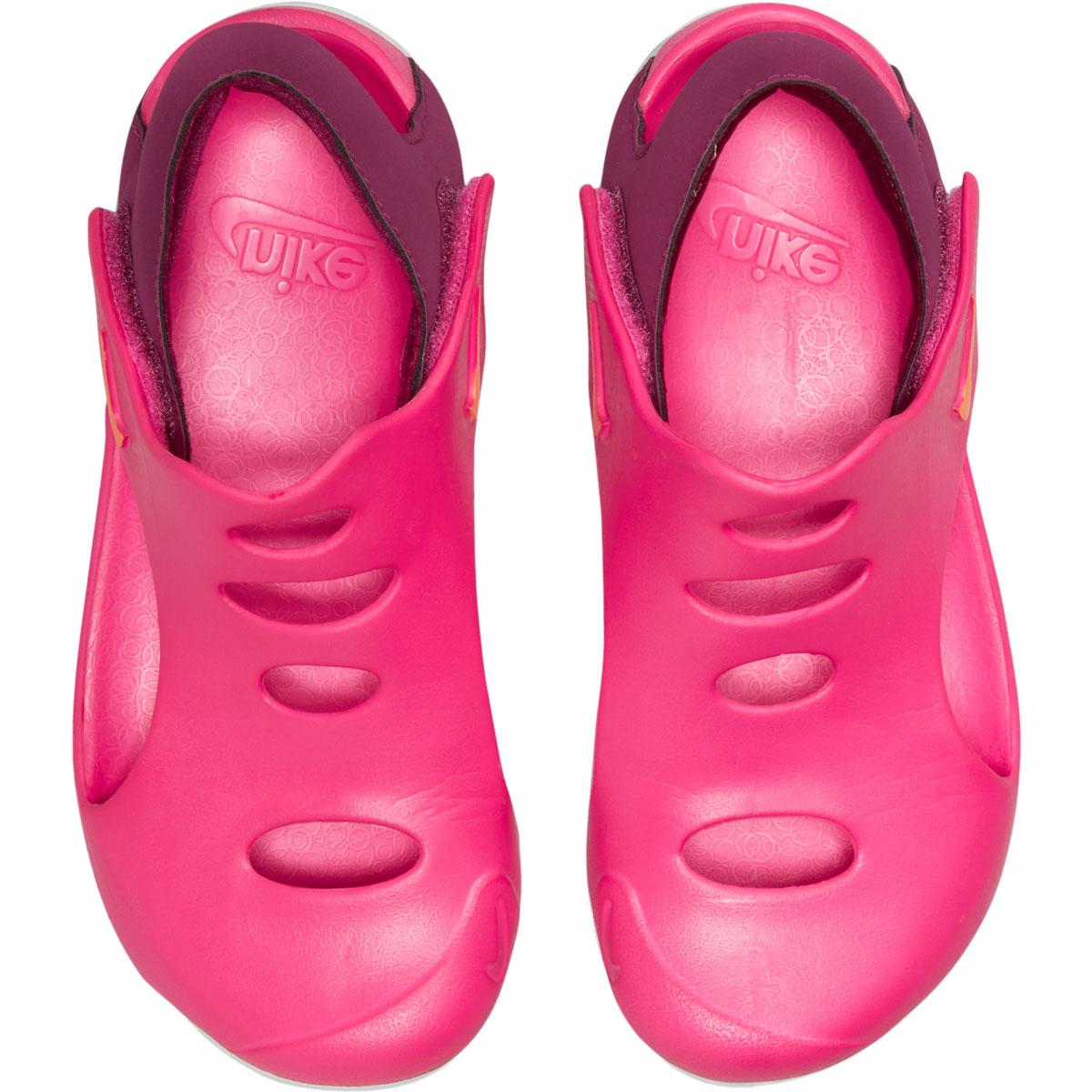 Nike Sunray Protect 3 Velcro Sandaler Børn PINK PRIME/KUMQUAT-SANGRIA-WHI