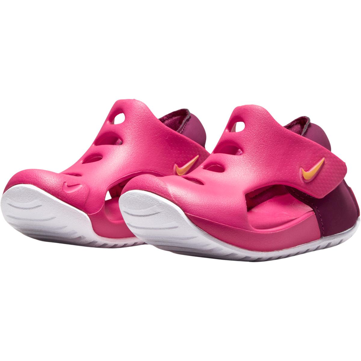 Nike Sunray Protect 3 Velcro Sandaler Børn PINK PRIME/KUMQUAT-SANGRIA-WHI