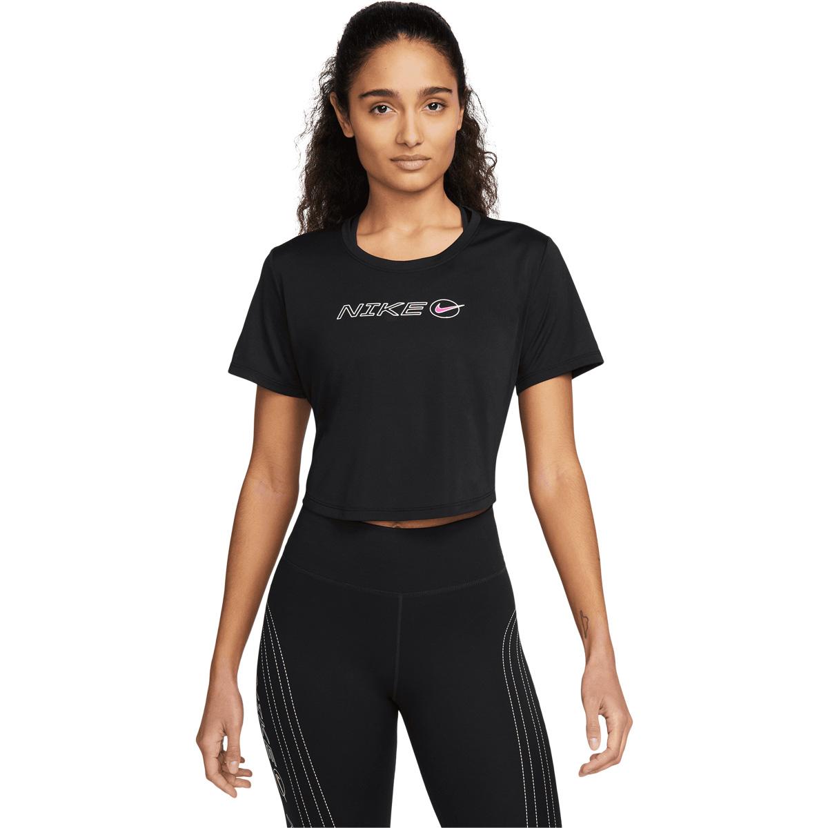Nike One Icon Clash Trænings T-shirt Dame BLACK