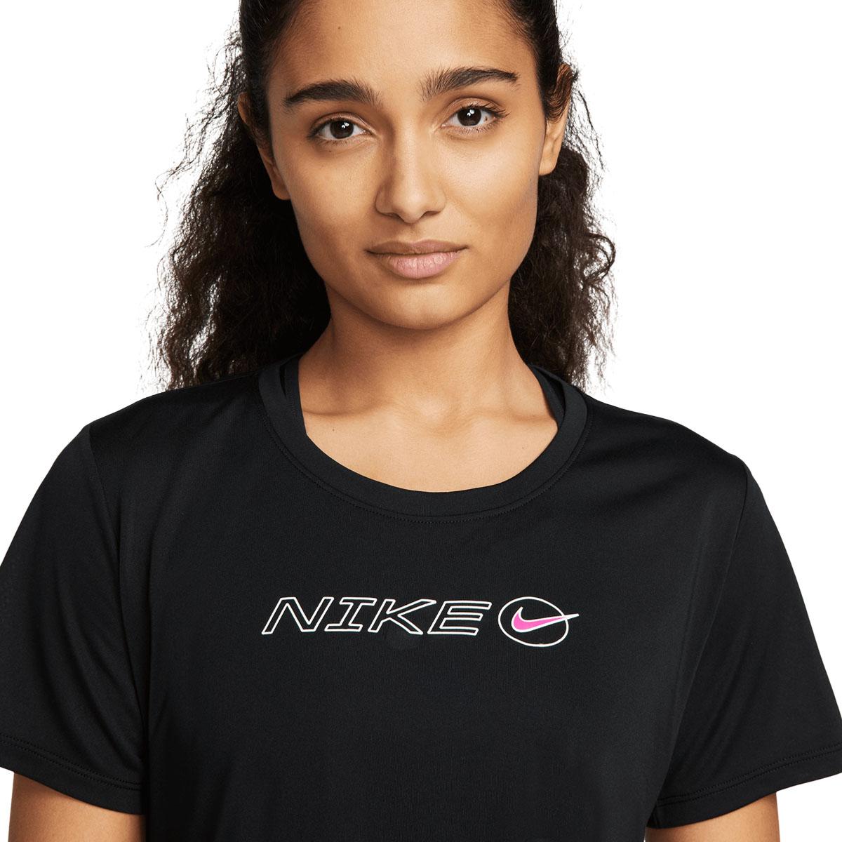 Nike One Icon Clash Trænings T-shirt Dame BLACK
