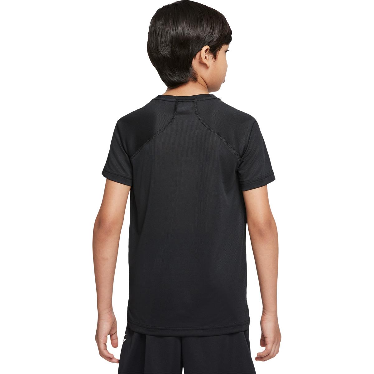 Nike Dri-FIT Trenings T-skjorte Barn BLACK/BLACK/RED