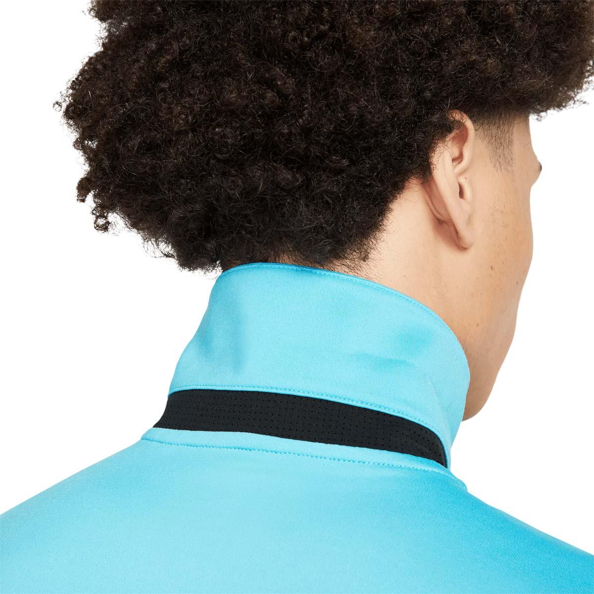 Nike Dri-FIT Tour Solid Golf Polo T-shirt Herre BALTIC BLUE/BLACK