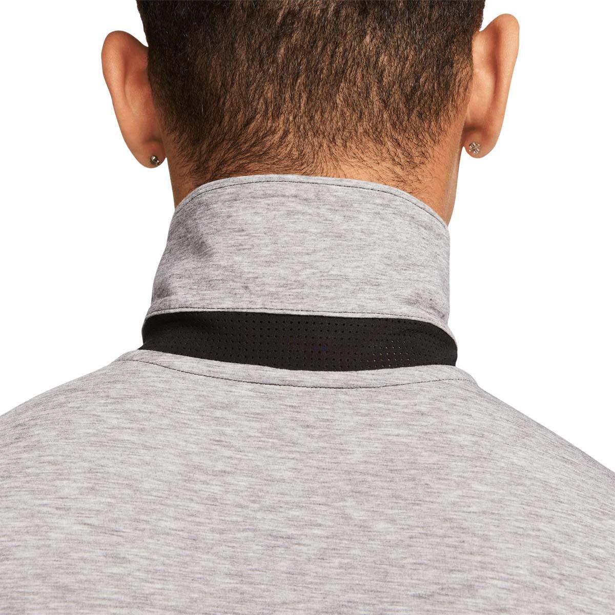 Nike Dri-FIT Tour Heather Golf Polo T-shirt Herre BLACK/BLACK/RED