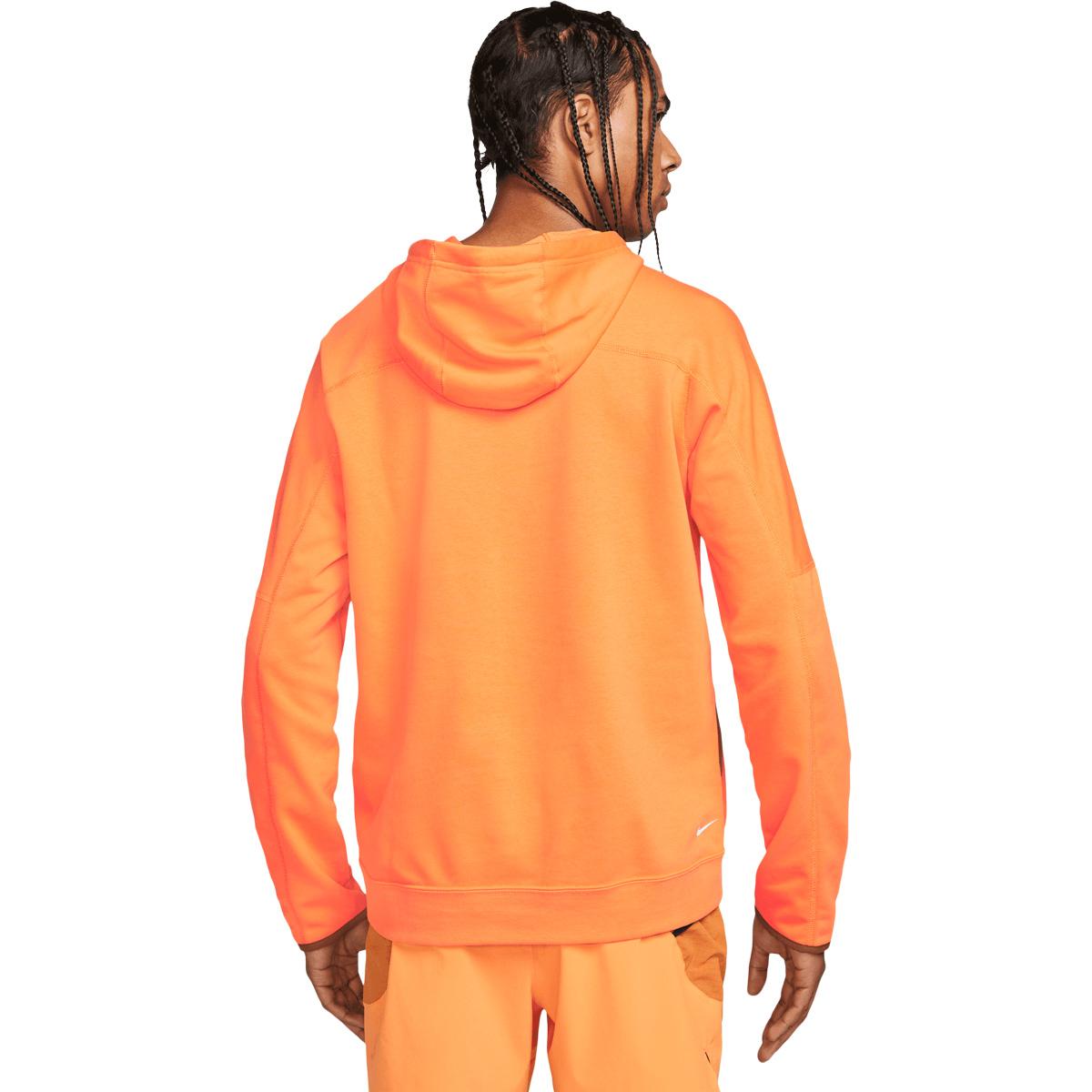 Nike Dri-FIT Trail Løbetrøje Herre BRIGHT MANDARIN/OLIVE FLAK/WHI