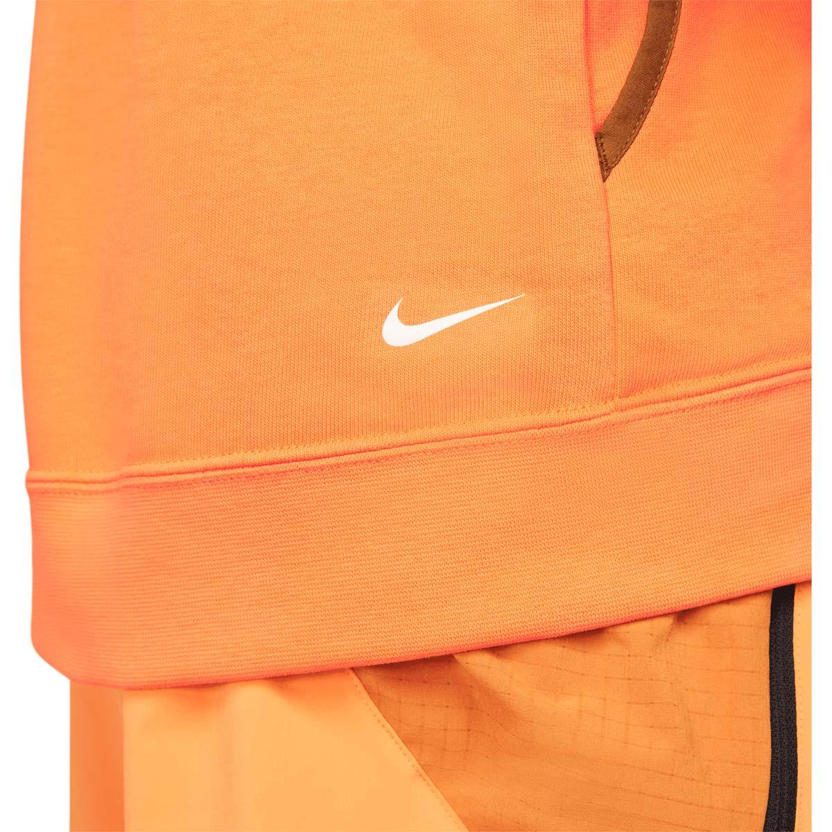 Nike Dri-FIT Trail Løbetrøje Herre BRIGHT MANDARIN/OLIVE FLAK/WHI