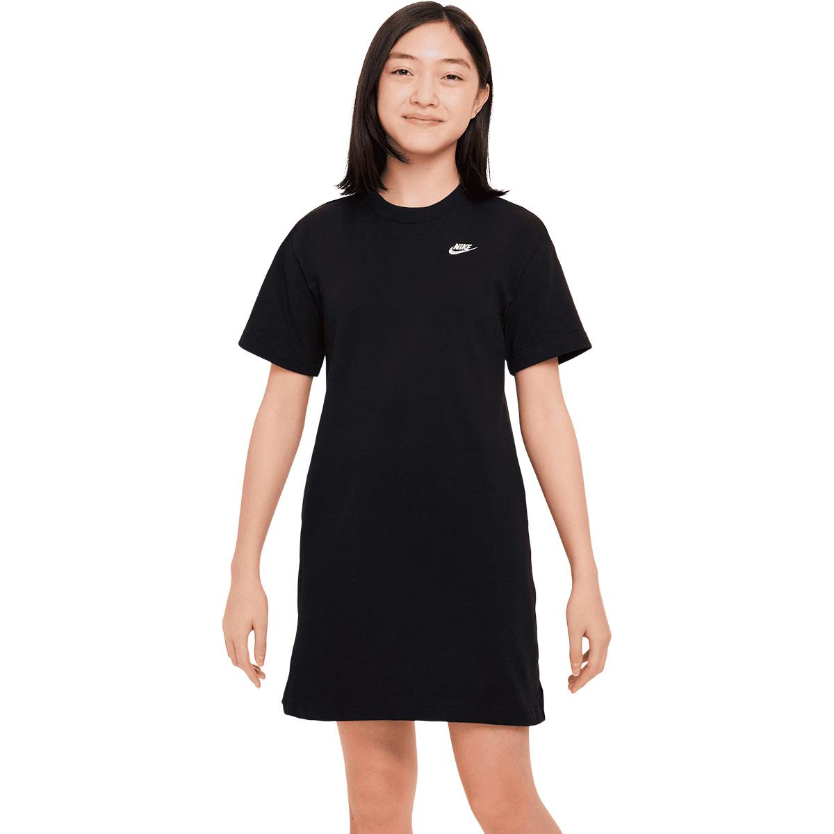 Nike Sportswear T-shirt Kjole Børn BLACK/WHITE