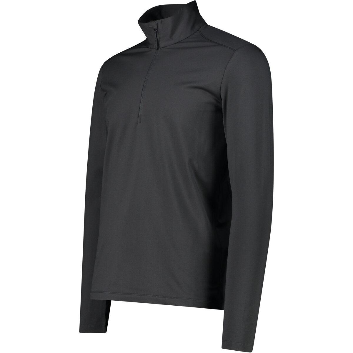 CMP Softtech Half Zip Midlayer Trøje Herre ANTRACITE