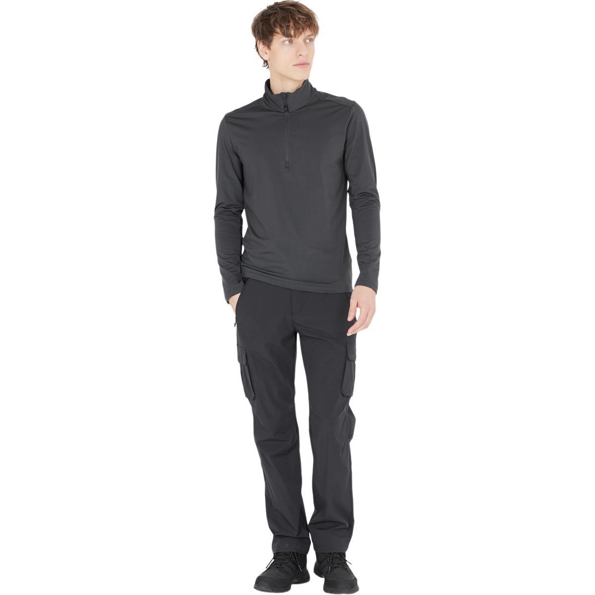 CMP Softtech Half Zip Midlayer Trøje Herre ANTRACITE