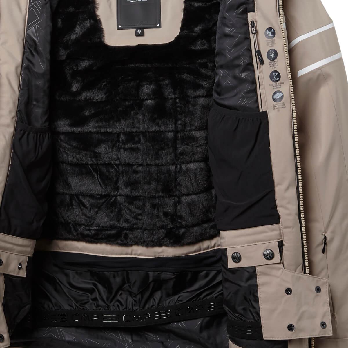 CMP Twill Skijakke Dame Simply Taupe