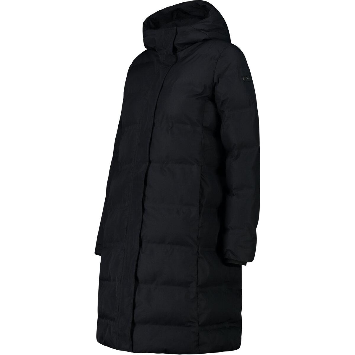 CMP Coat Fix Hood Parka Vinterjakke Dame Nero