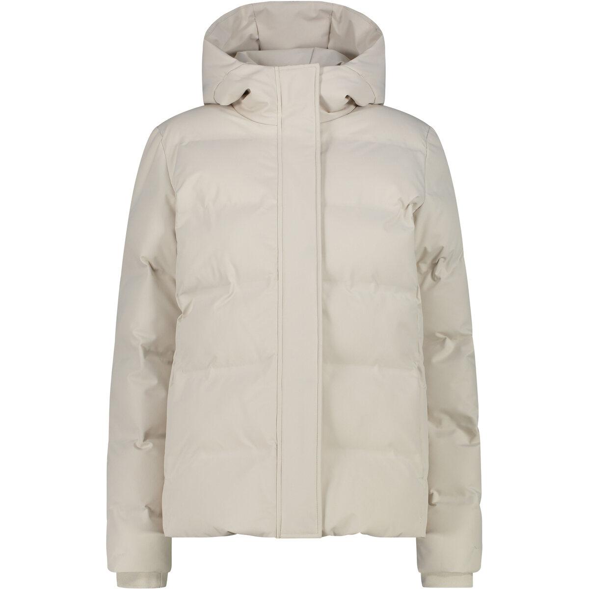 CMP Clima Protect Fix Hood Vinterjakke Dame Vaniglia