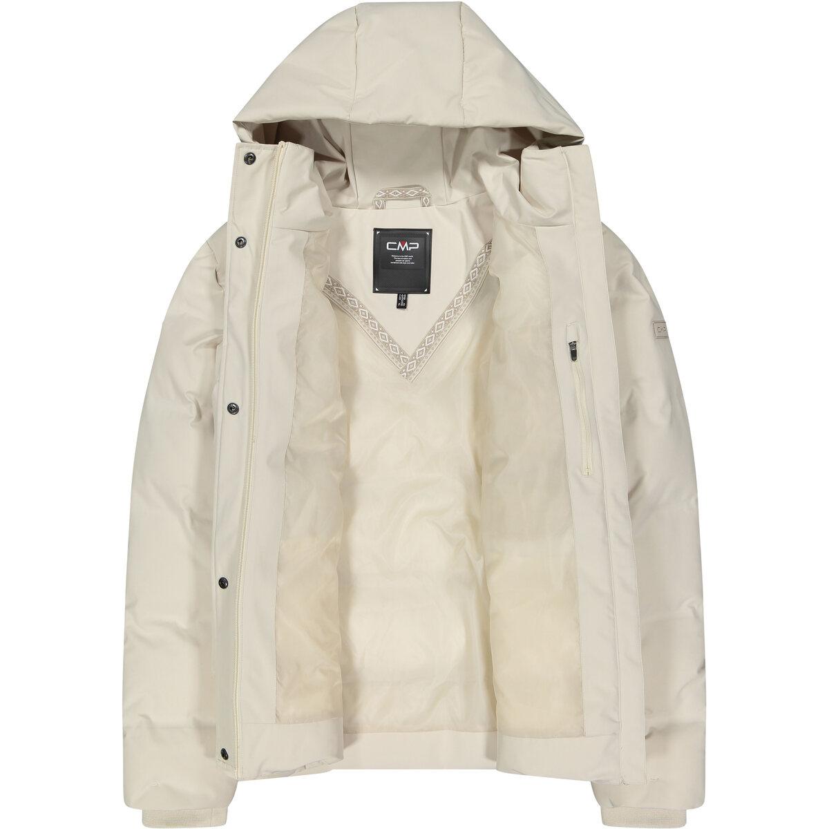 CMP Clima Protect Fix Hood Vinterjakke Dame Vaniglia