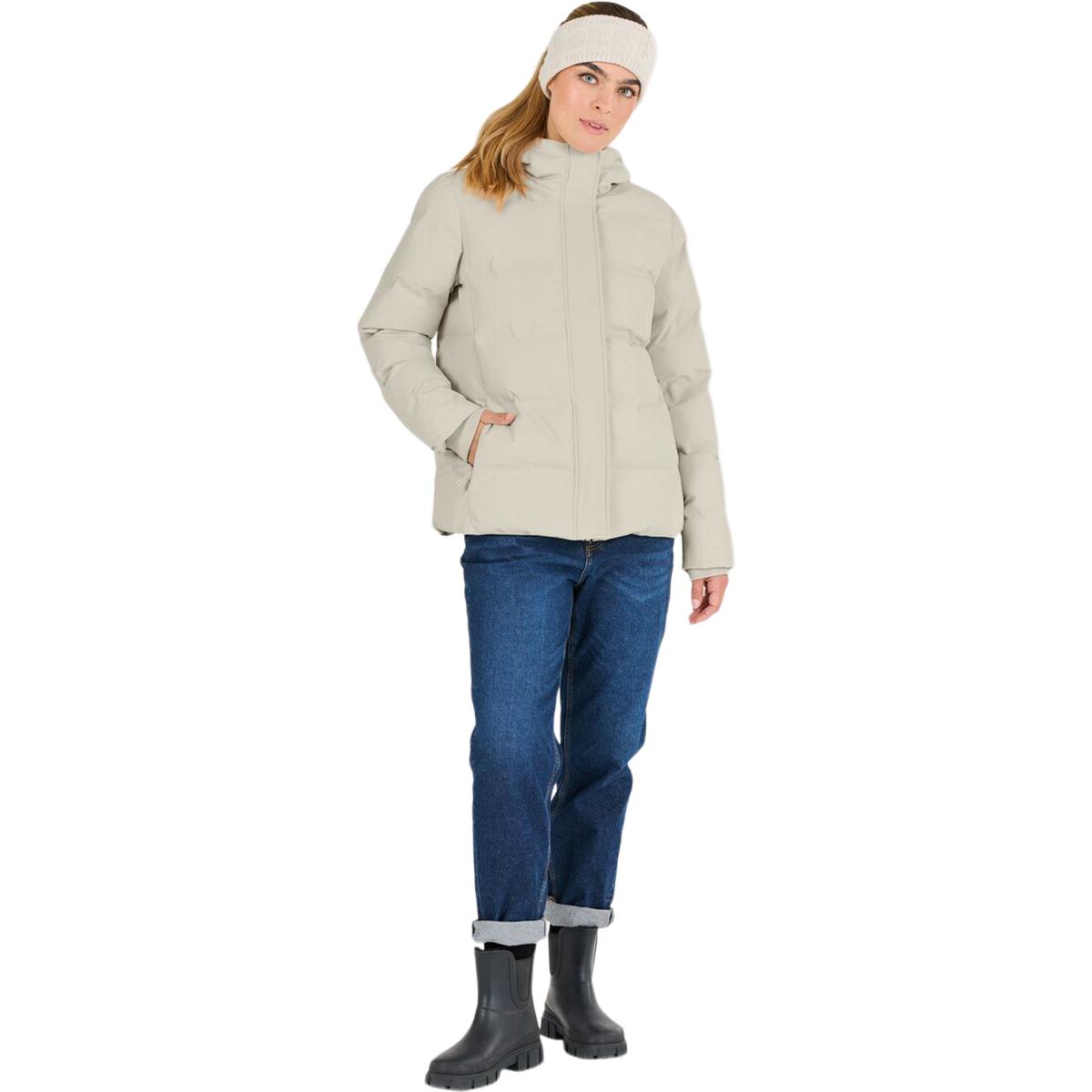 CMP Clima Protect Fix Hood Vinterjakke Dame Vaniglia