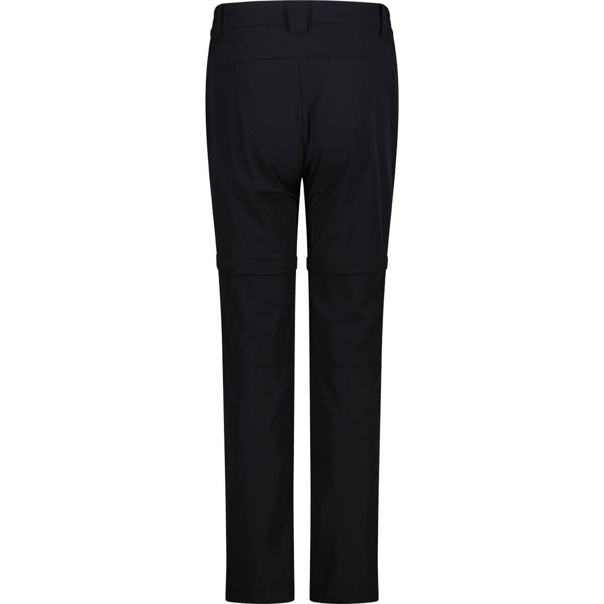 CMP Stretch Zip Off Vandrebukser Dame Nero