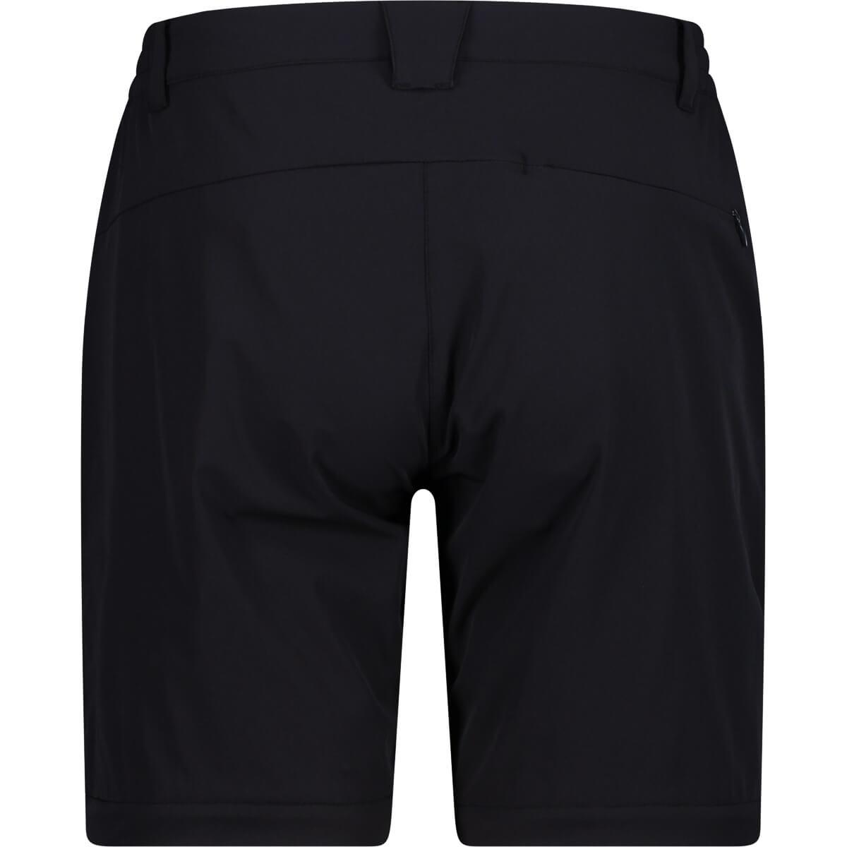 CMP Stretch Zip Off Vandrebukser Dame Nero