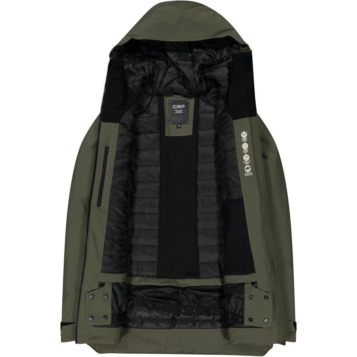CMP Mechanical Stretch Skijakke Herre Olive