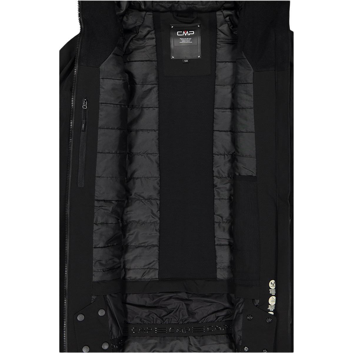 CMP Mechanical Stretch Skijakke Herre Nero