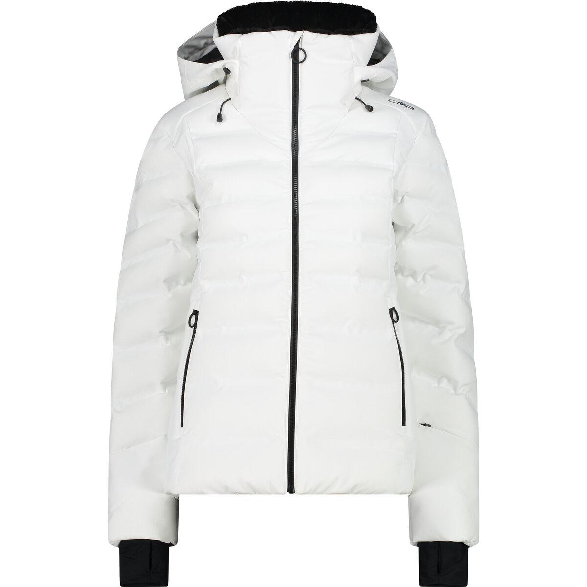 CMP Fix Hood Skijakke Dame BIANCO