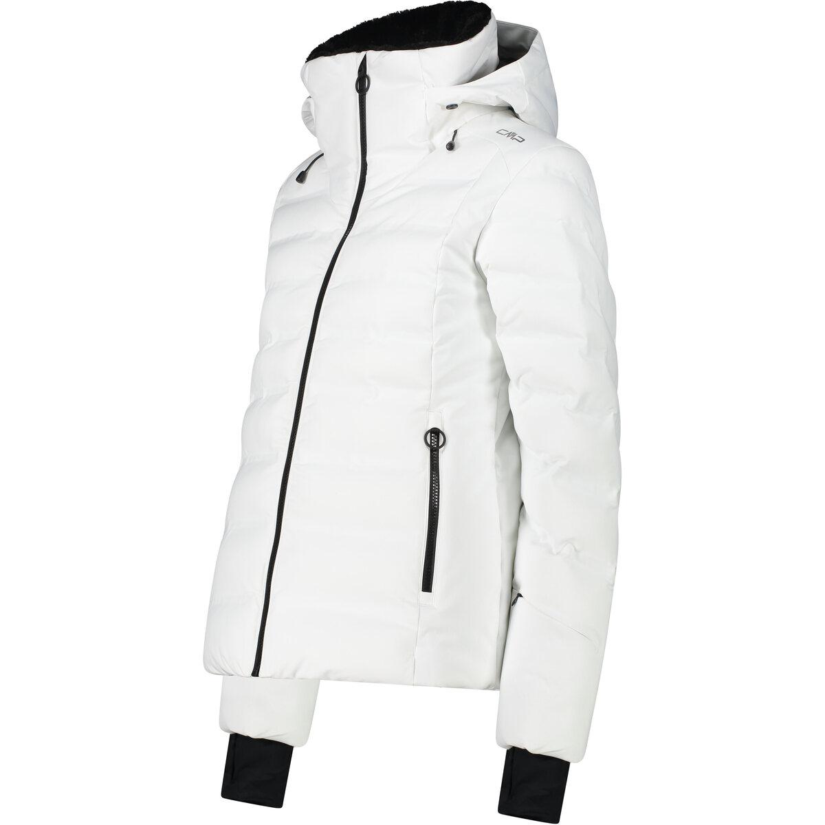 CMP Fix Hood Skijakke Dame BIANCO