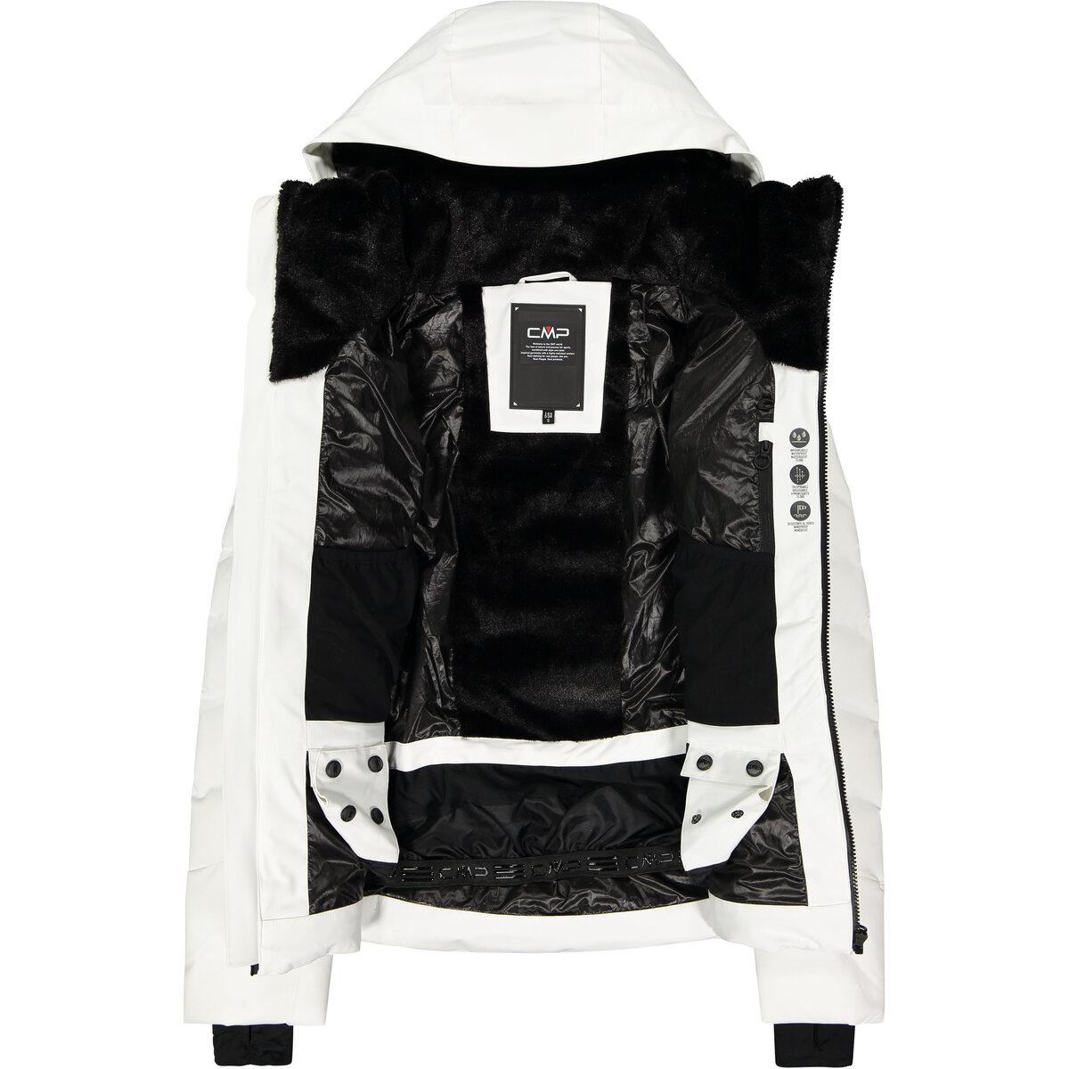 CMP Fix Hood Skijakke Dame BIANCO
