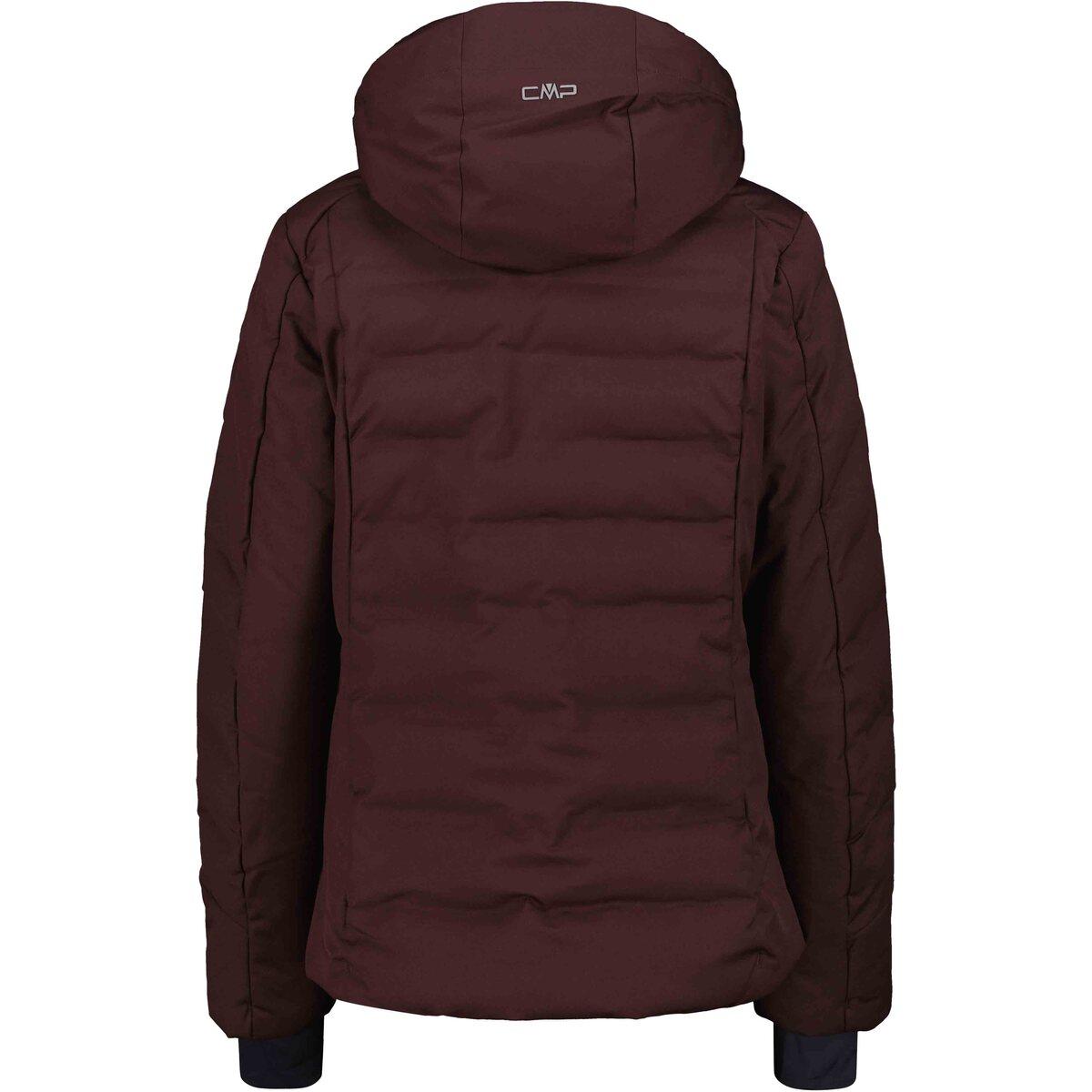 CMP Fix Hood Skijakke Dame Black Berry