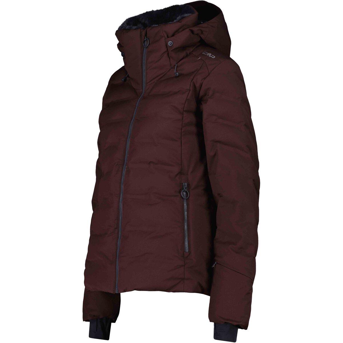 CMP Fix Hood Skijakke Dame Black Berry