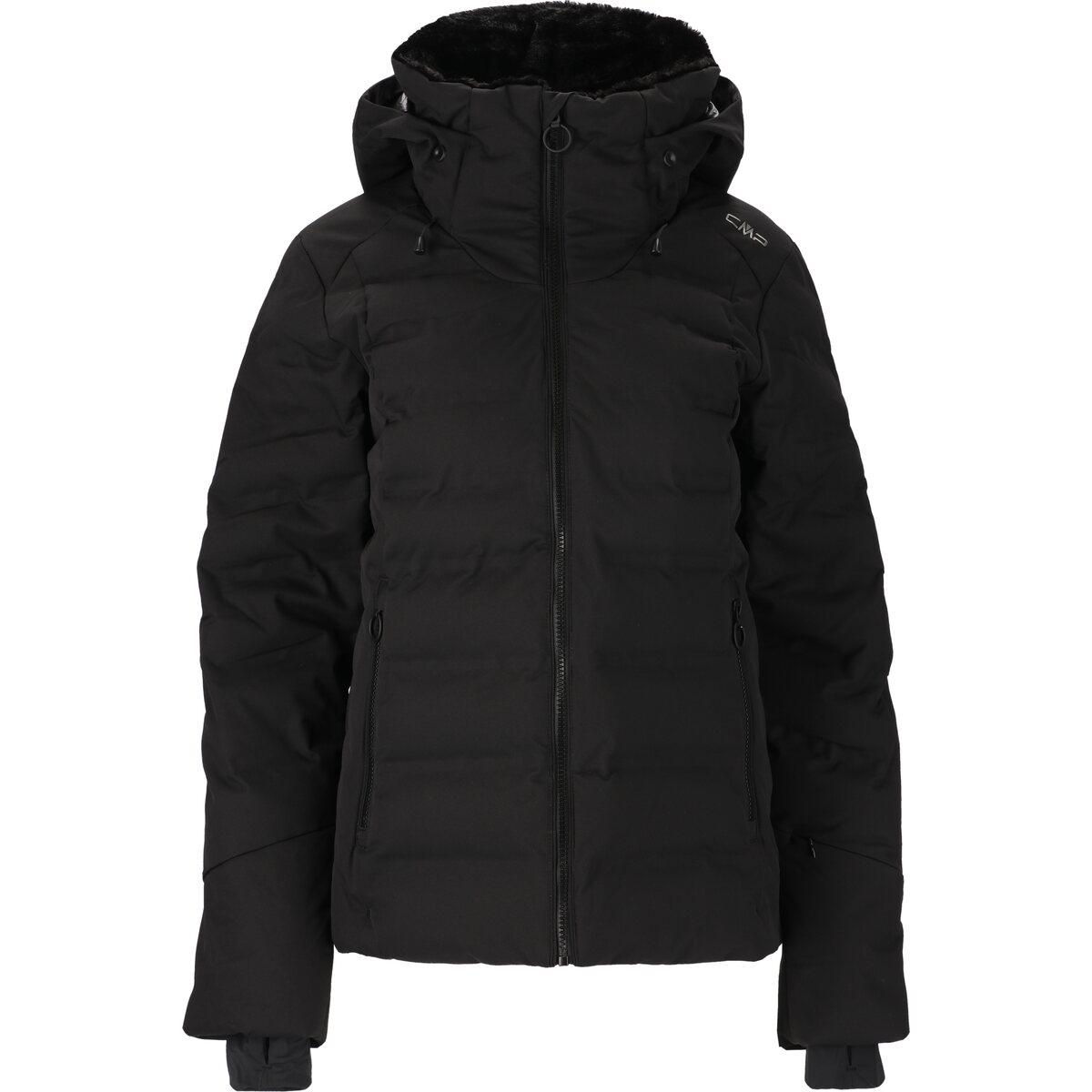 CMP Fix Hood Skijakke Dame Nero