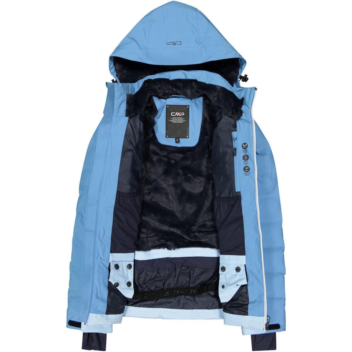 CMP Zip Hood Skijakke Dame Skylight