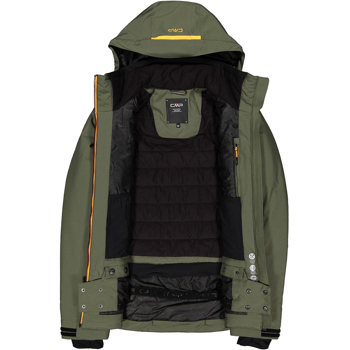 CMP Zip Hood Skijakke Herre Olive