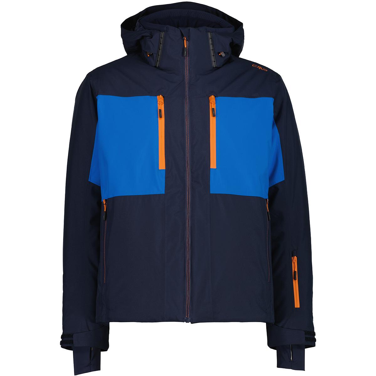 CMP Zip Hood Skijakke Herre Black Blue
