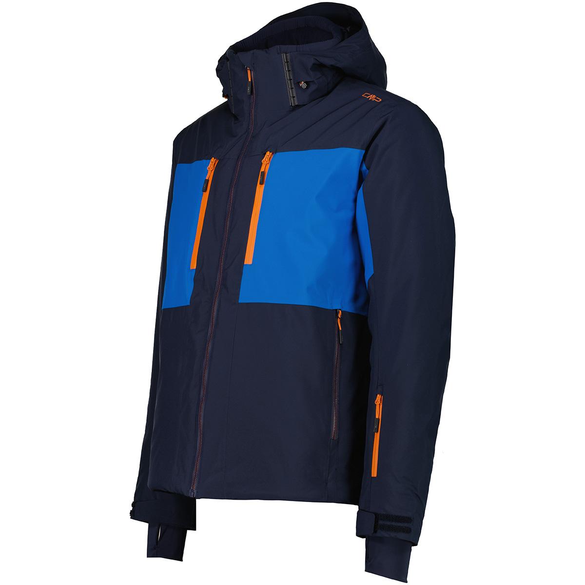 CMP Zip Hood Skijakke Herre Black Blue