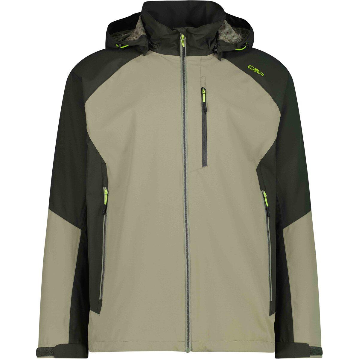CMP Zip Hood Jakke Herre Sage-Pine