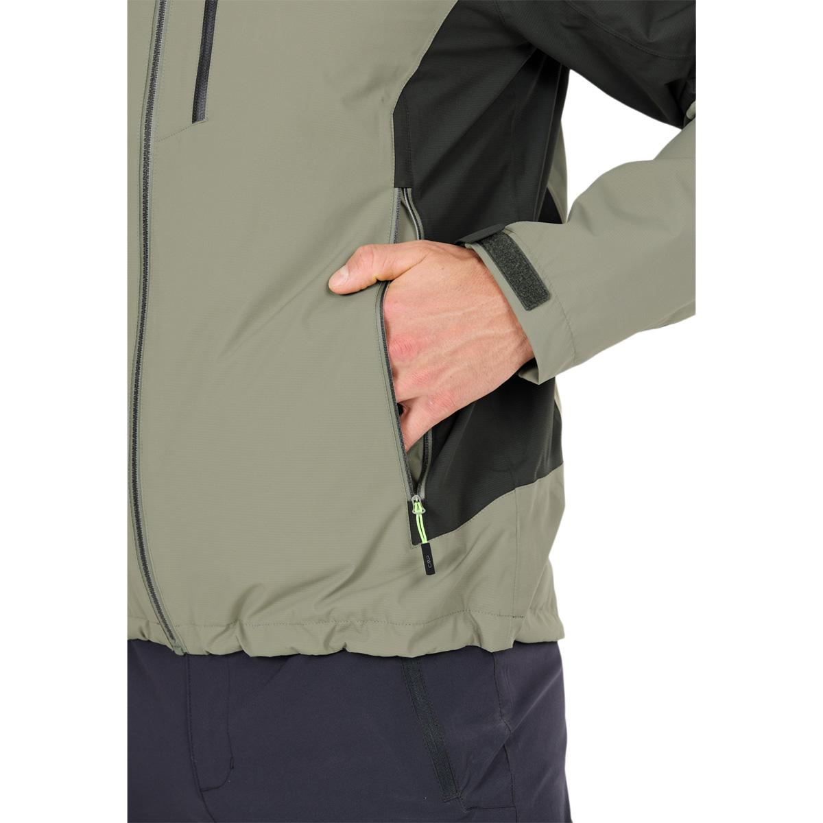 CMP Zip Hood Jakke Herre Sage-Pine