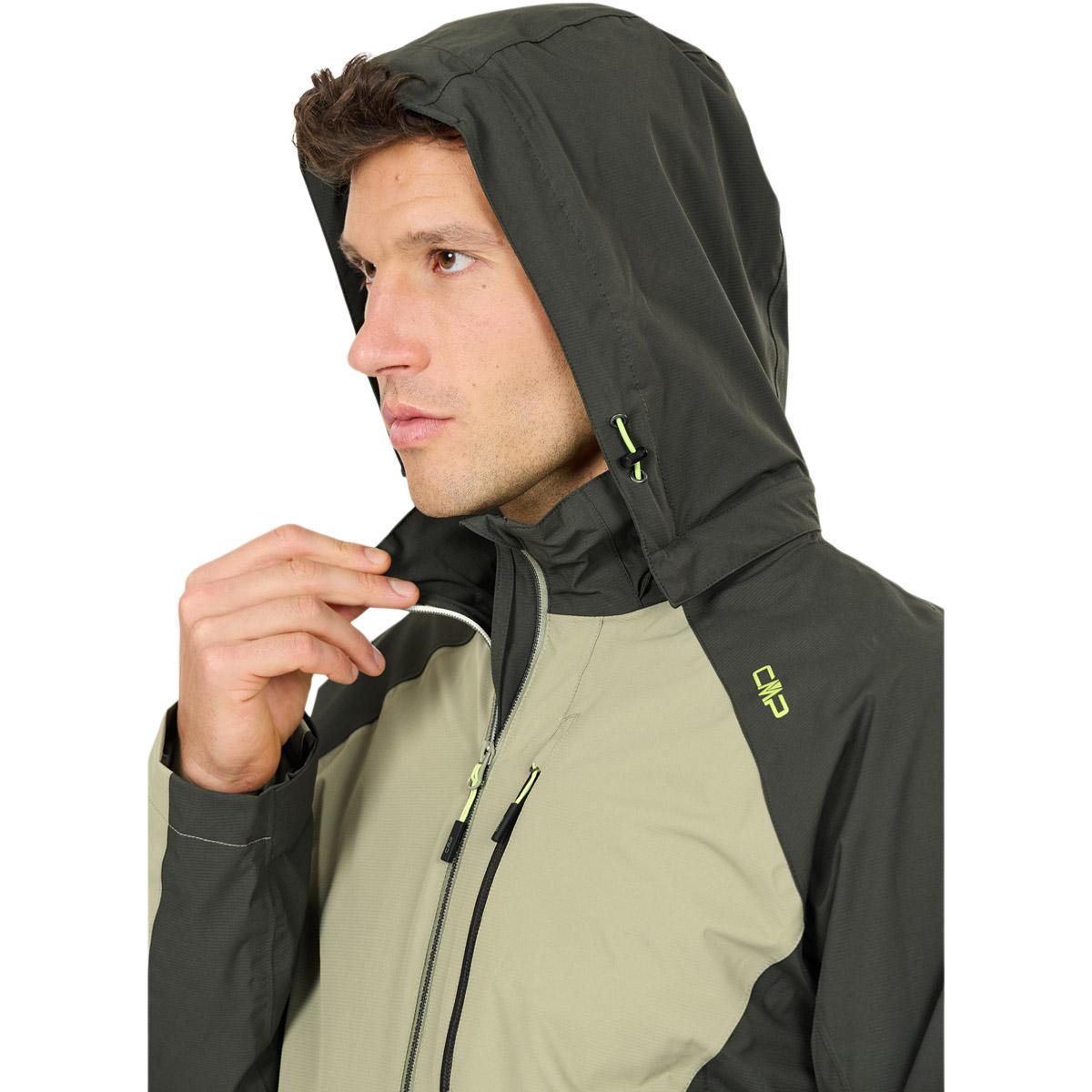 CMP Zip Hood Jakke Herre Sage-Pine