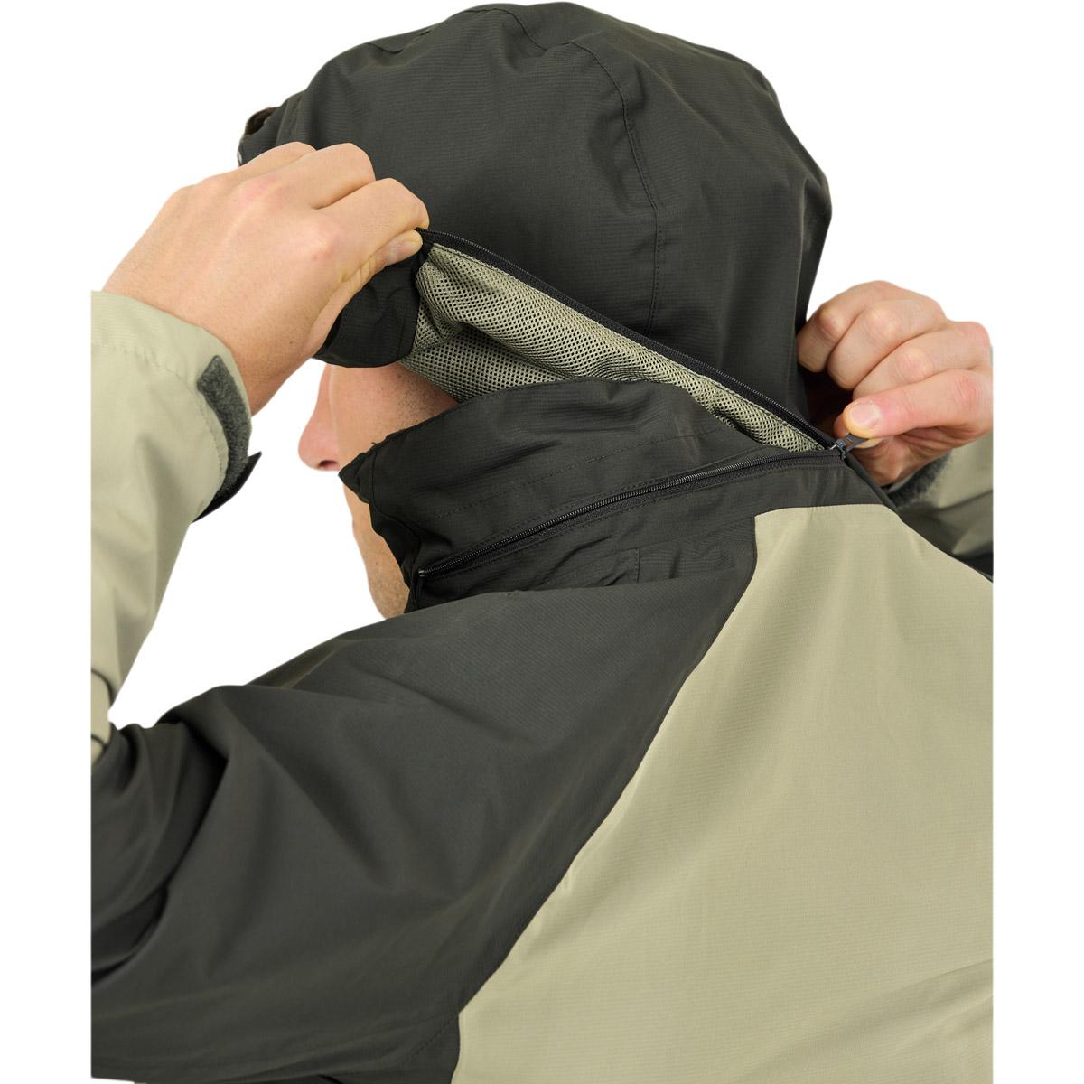 CMP Zip Hood Jakke Herre Sage-Pine