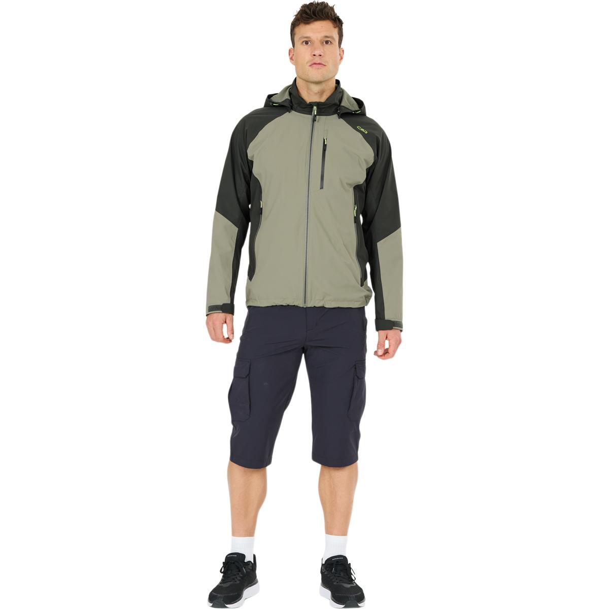 CMP Zip Hood Jakke Herre Sage-Pine