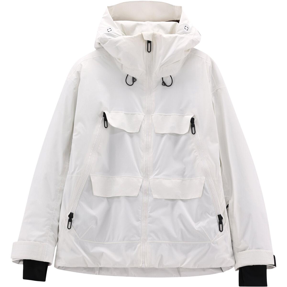CMP Oversized Pockets Skijakke Dame White