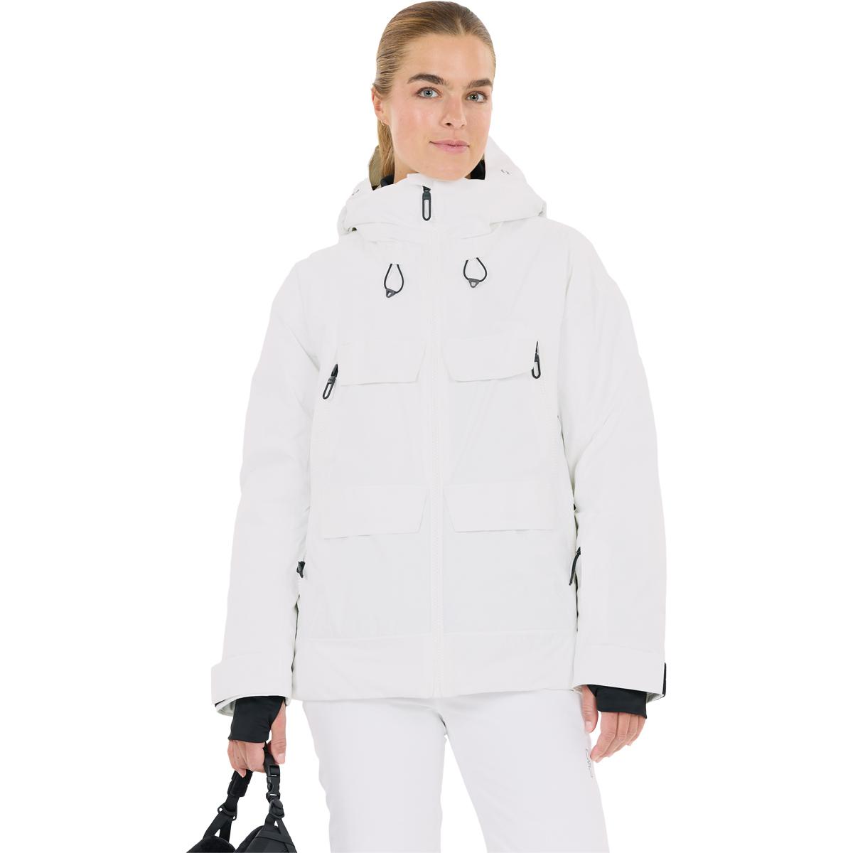 CMP Oversized Pockets Skijakke Dame White