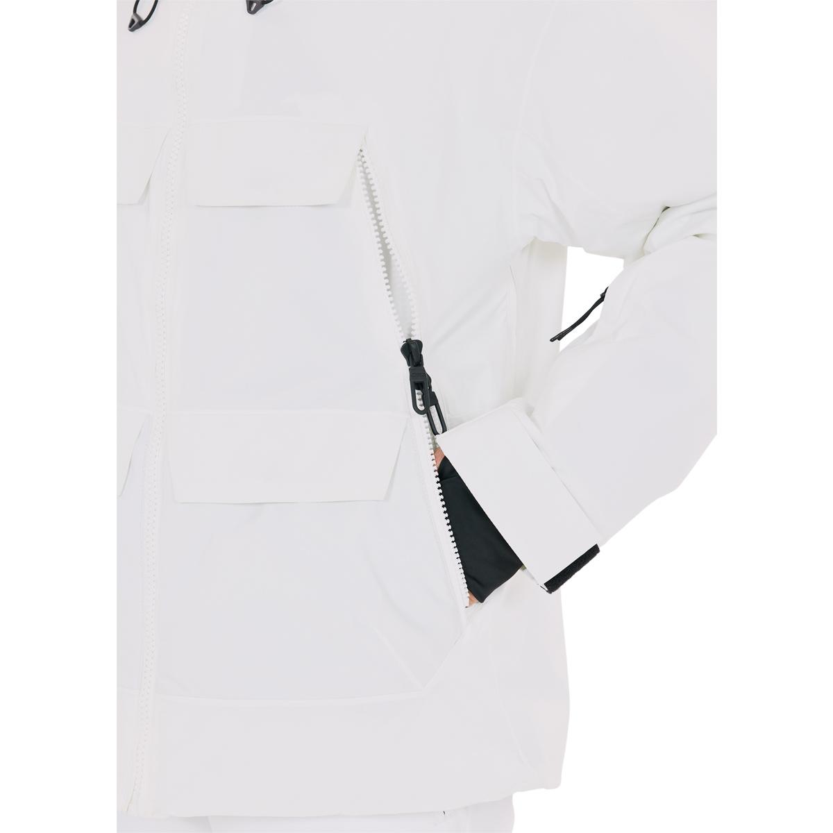 CMP Oversized Pockets Skijakke Dame White