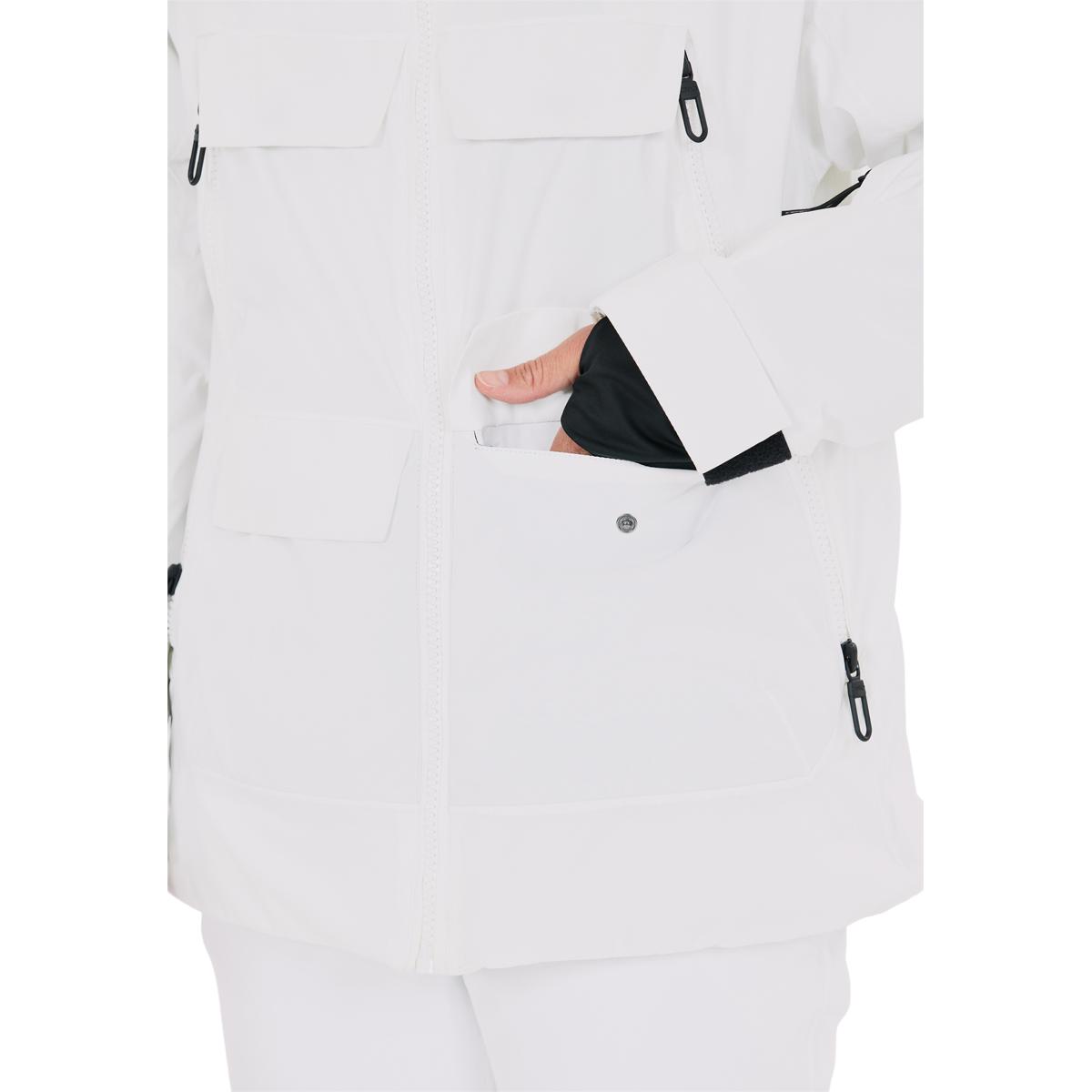 CMP Oversized Pockets Skijakke Dame White