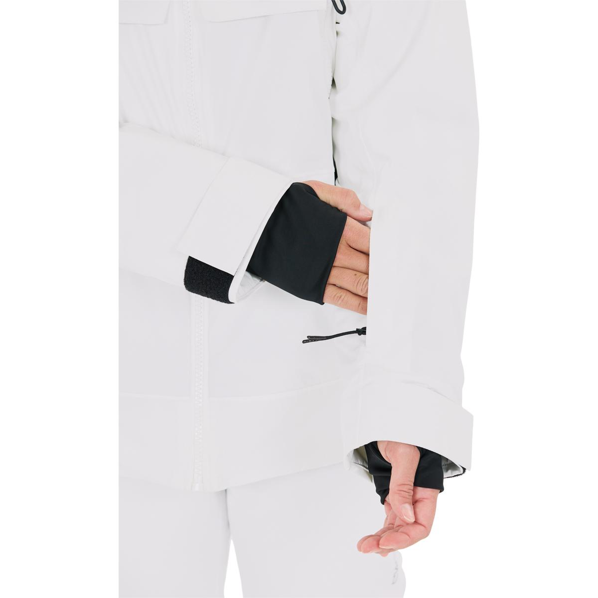 CMP Oversized Pockets Skijakke Dame White