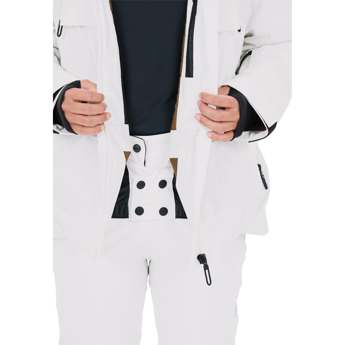 CMP Oversized Pockets Skijakke Dame White