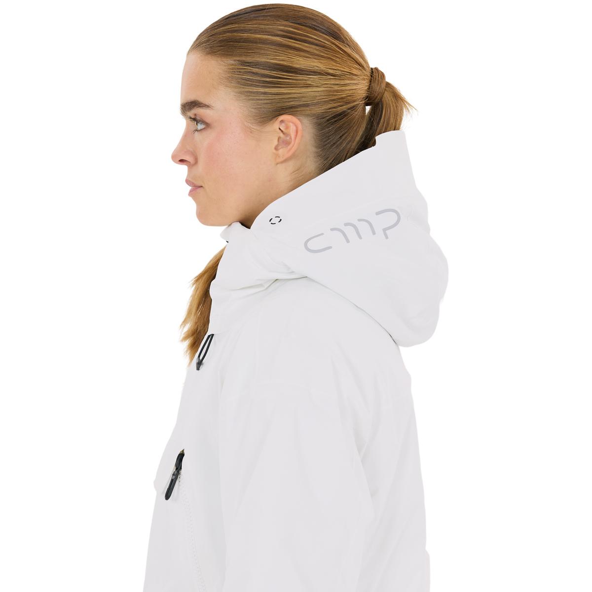 CMP Oversized Pockets Skijakke Dame White