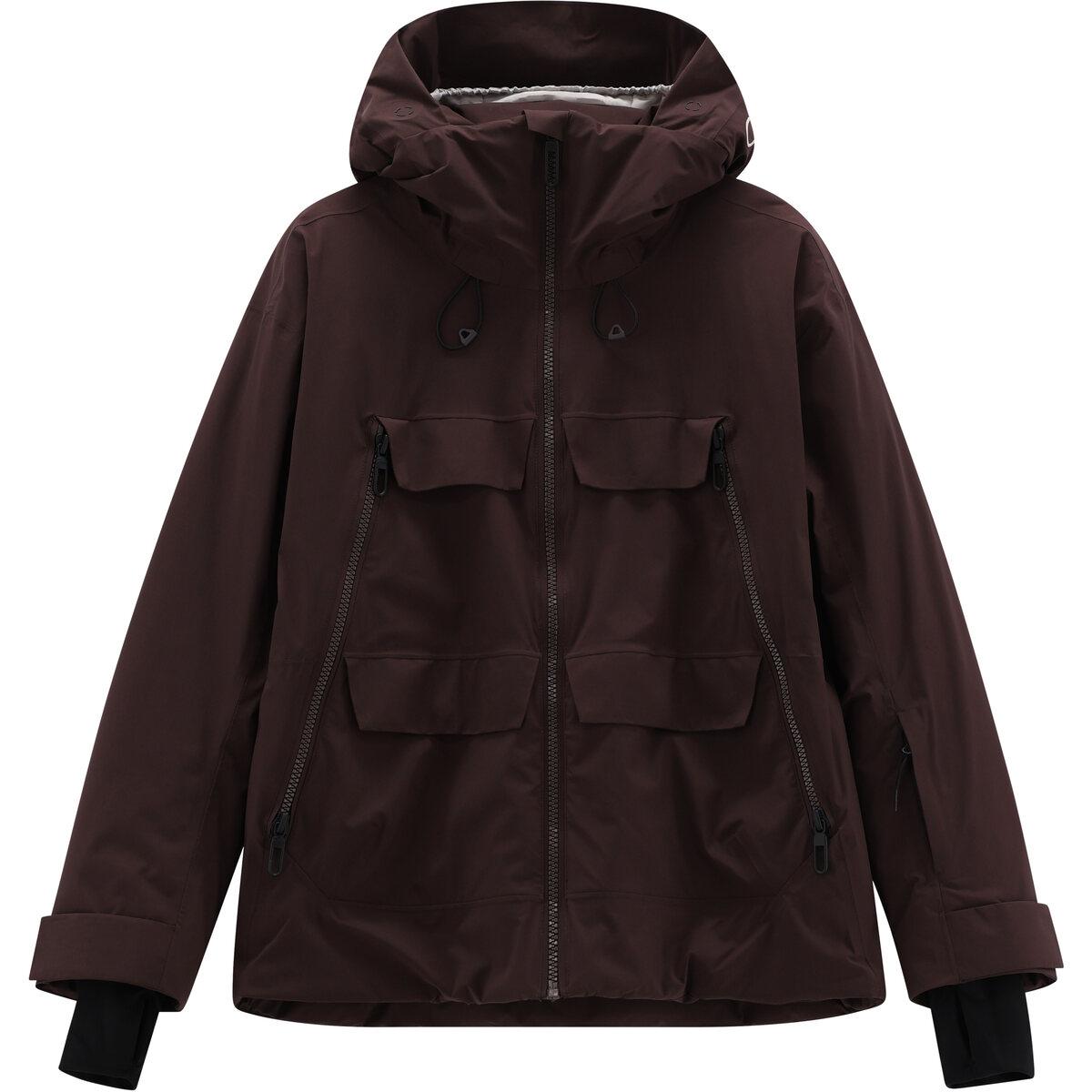 CMP Oversized Pockets Skijakke Dame Brown