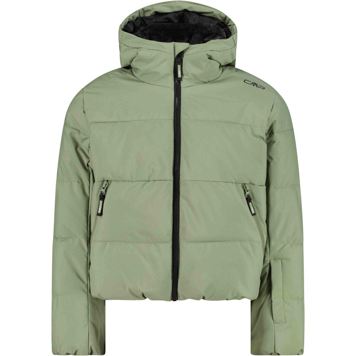 CMP Fixed Hood Skijakke Barn Green Tea