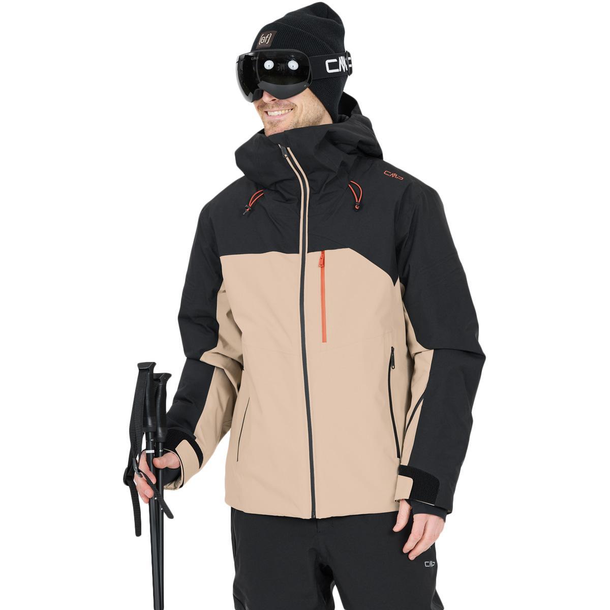CMP Fix Hood Skijakke Herre Teak