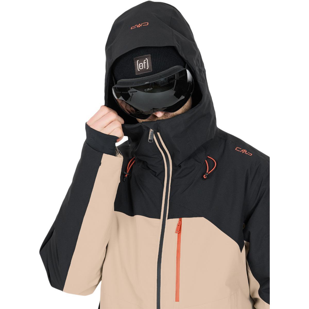 CMP Fix Hood Skijakke Herre Teak